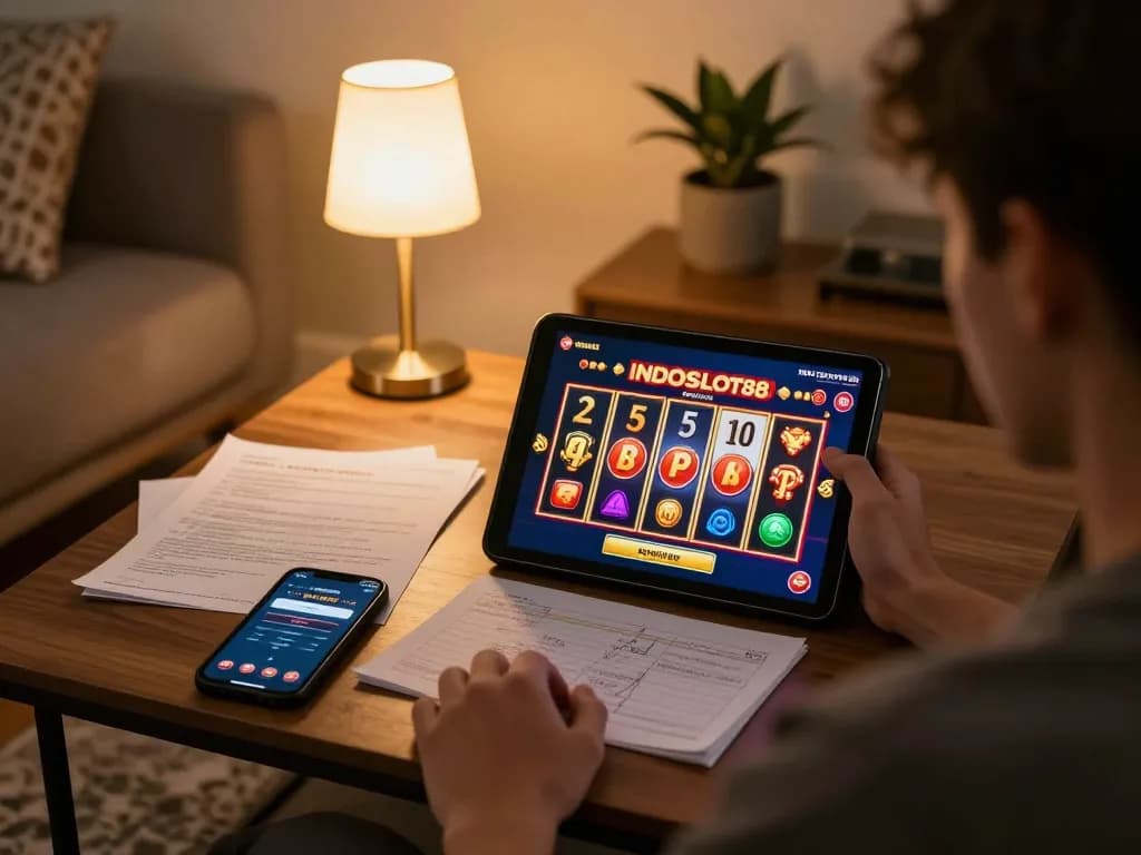 Experience the platform INDOSLOT88 Indonesia with engaging online slots gameplay at home