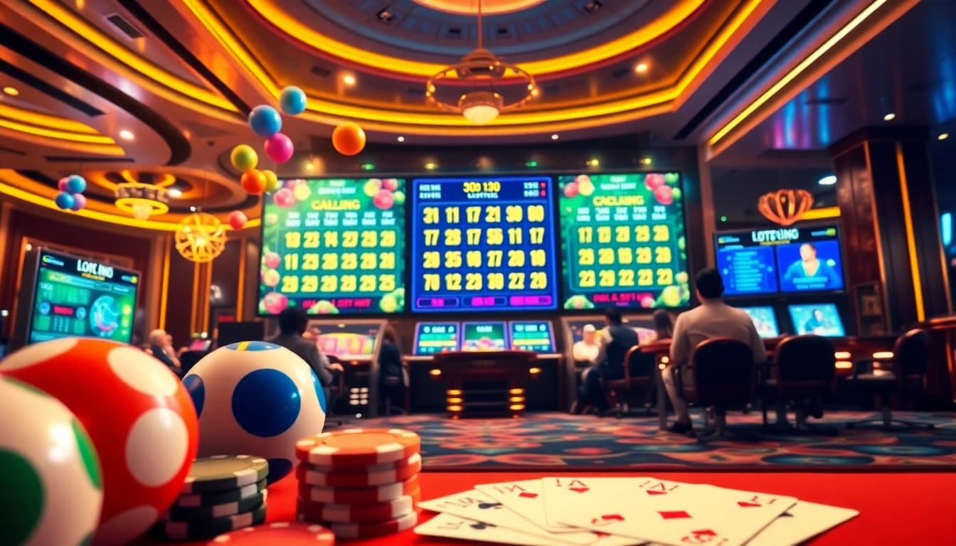 Exciting scene of Tool xổ số siêu tốc lottery game showcasing vibrant digital betting interface.