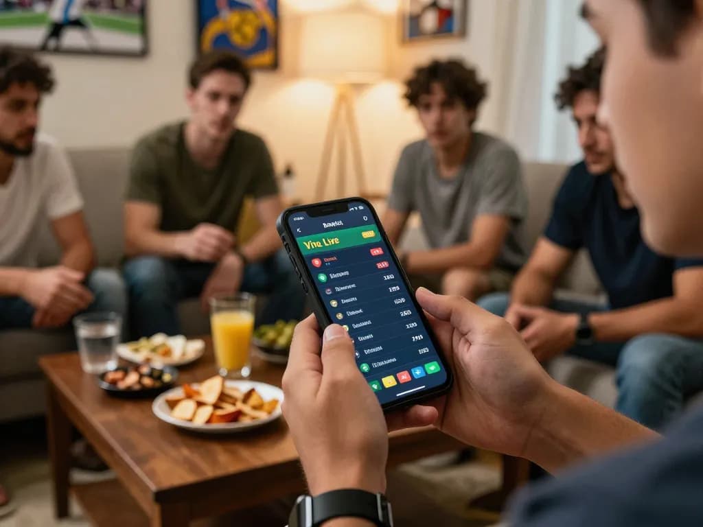 Experience thrilling sports betting strategies with transcrime on mobile devices during game night.