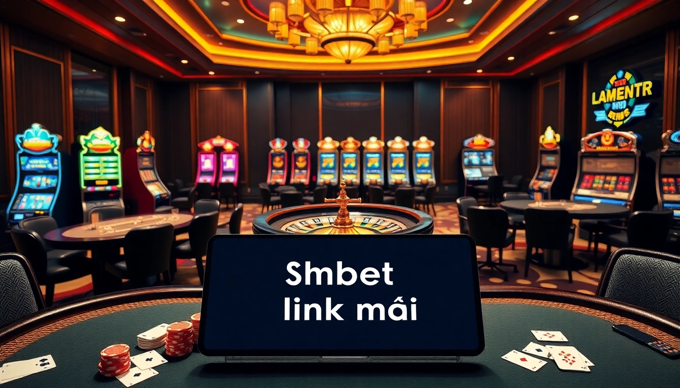 Experience thrilling gameplay and excitement with the shbet link mới in a luxurious casino setting.