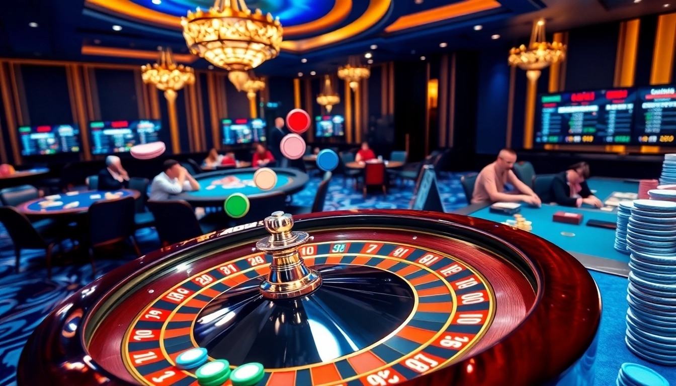 Experience high-stakes gaming with the ph365 blue edition, featuring roulette and poker excitement.