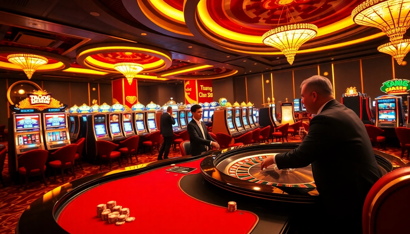 Experience thrill at TRANG CHỦ BEM88 with elegant casino tables and engaging gameplay.