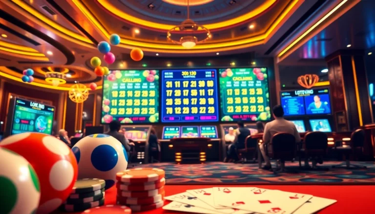 Exciting scene of Tool xổ số siêu tốc lottery game showcasing vibrant digital betting interface.