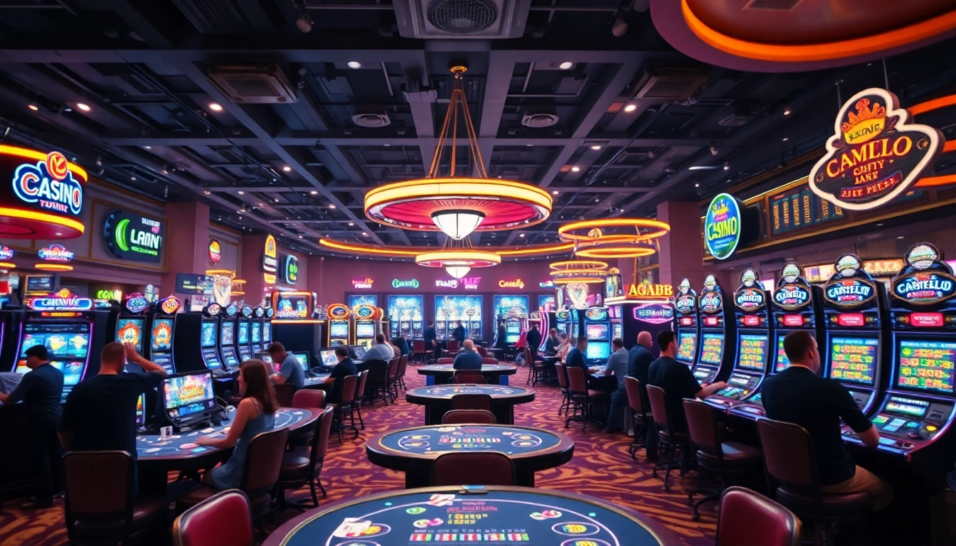 在優塔娛樂城中，玩家歡樂地享受各種賭博遊戲的動感場面。