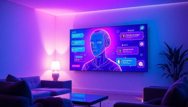 Engaging AI chat porn experience with interactive chatbot on a modern interface.