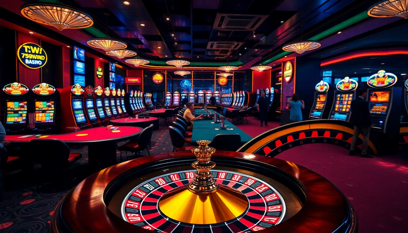Experience the excitement of gambling at 789win with immersive casino visuals showcasing gaming action.