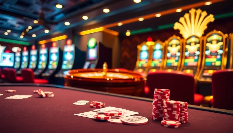 Experience thrilling gaming at https://28bets.casino/ with vibrant casino visuals of poker and roulette.